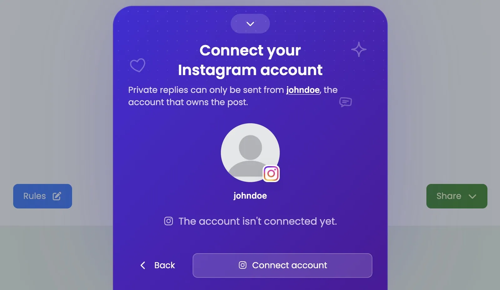 Conectează-ți contul de Instagram